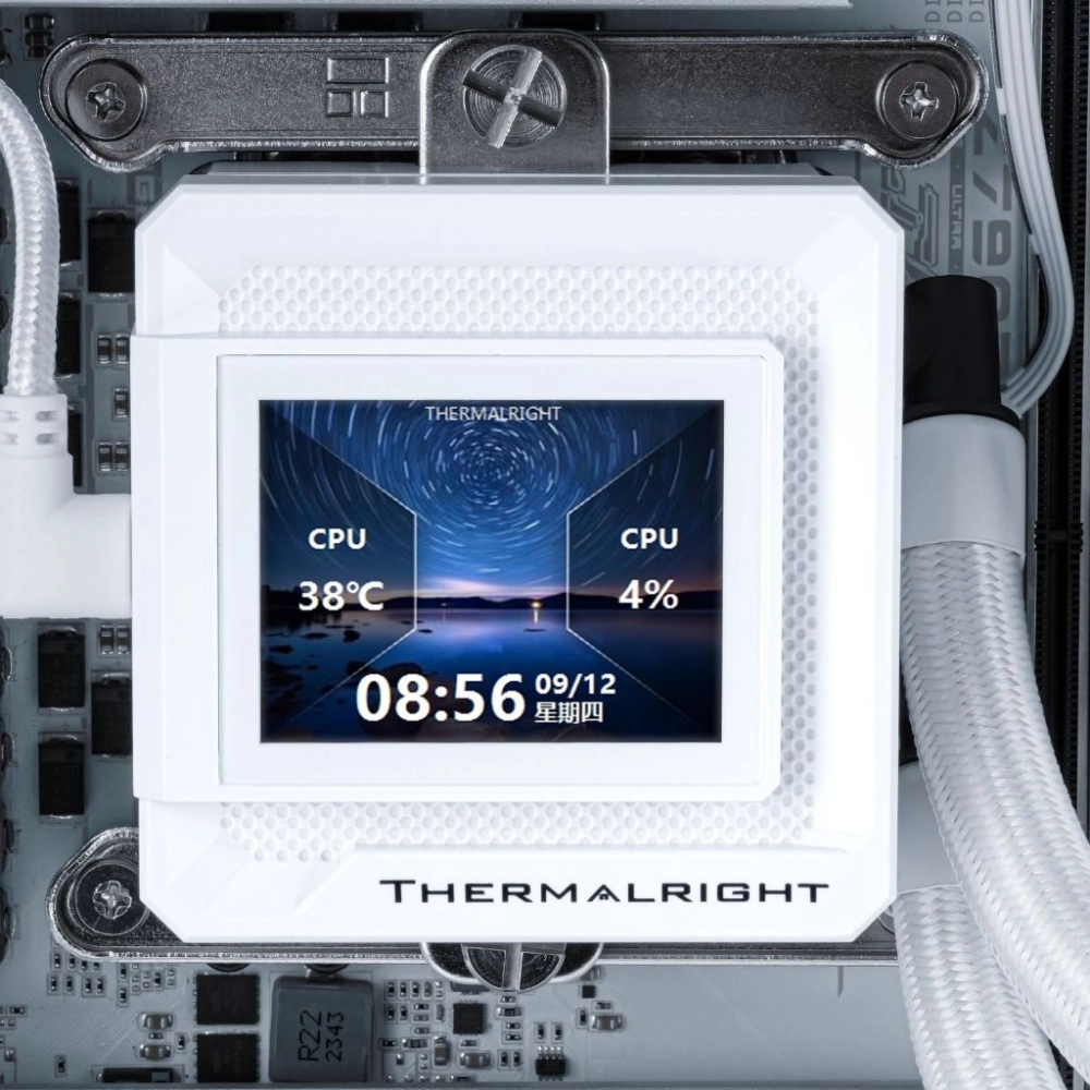 Tản Nhiệt Nước Thermalright Frozen Warframe 360 SE ARGB Đen (Màn Hình 2inch)