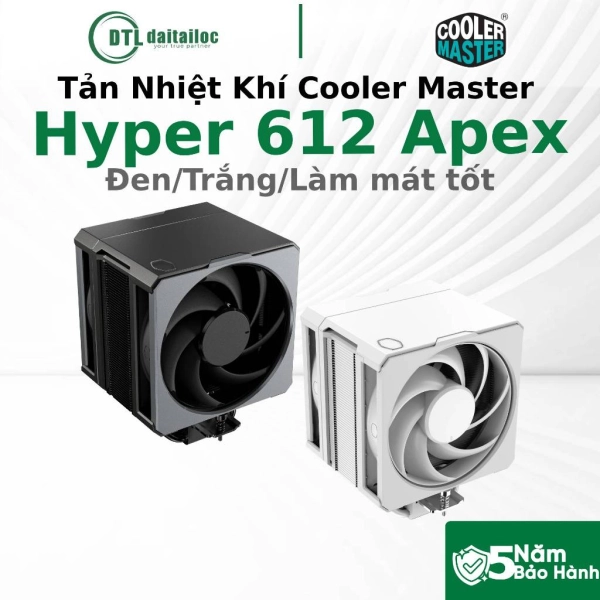 Tản Nhiệt Khí Cooler Master Hyper 612 Apex Đen