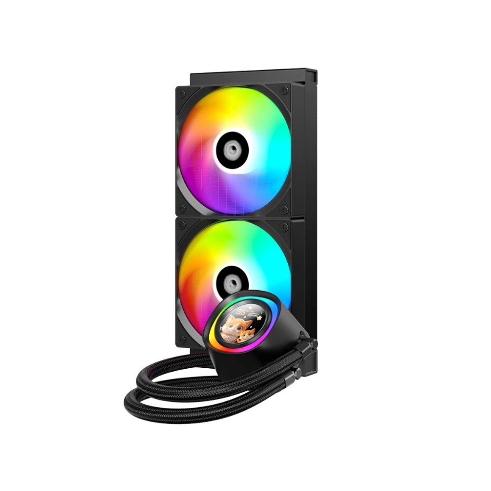Tản Nhiệt Nước ID-Cooling FX240 LCD ARGB Đen