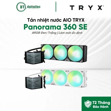 Tản Nhiệt Nước TRYX Panorama 360 SE ARGB Đen