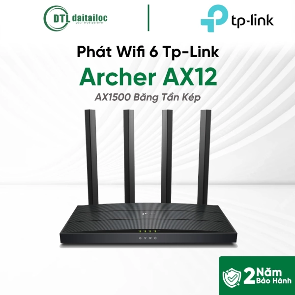 Bộ Phát Wifi 6 TP-Link Archer AX12