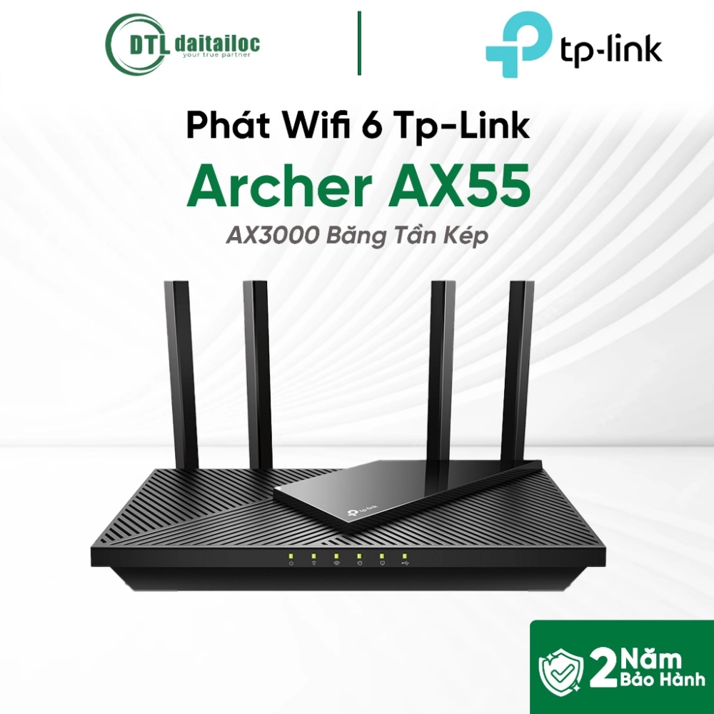 	Bộ Phát Wifi 6 TP-Link Archer AX55