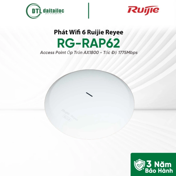 Phát Wifi Ruijie RG-RAP6262(G) Ngoài trời (Không Kèm Nguồn)