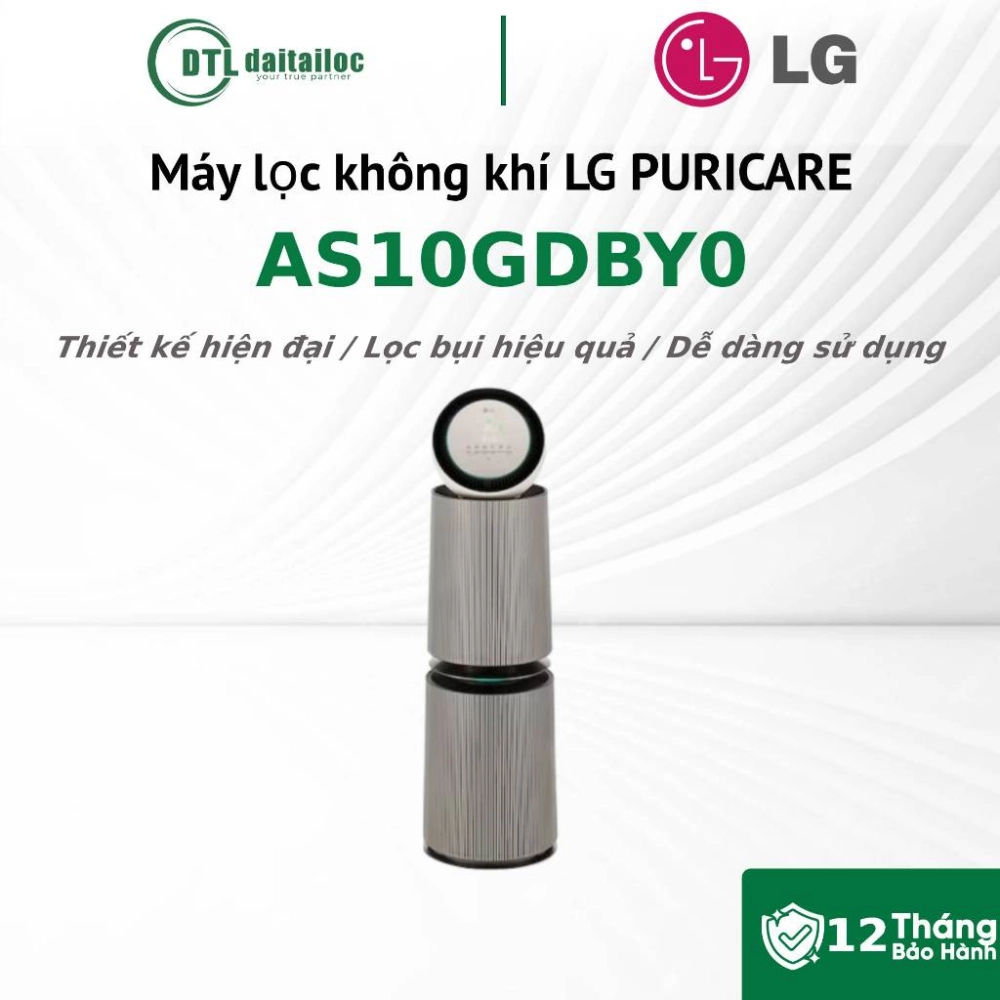 Máy lọc không khí LG PuriCare 360 Alpha PET AS10GDBY0.ABAE 