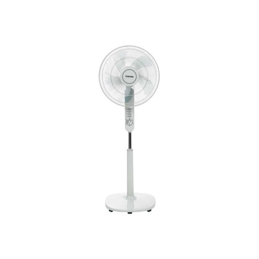 Quạt đứng Toshiba F-LSA10(H)VN Màu Xám 50W 5 Cánh Nút Nhấn