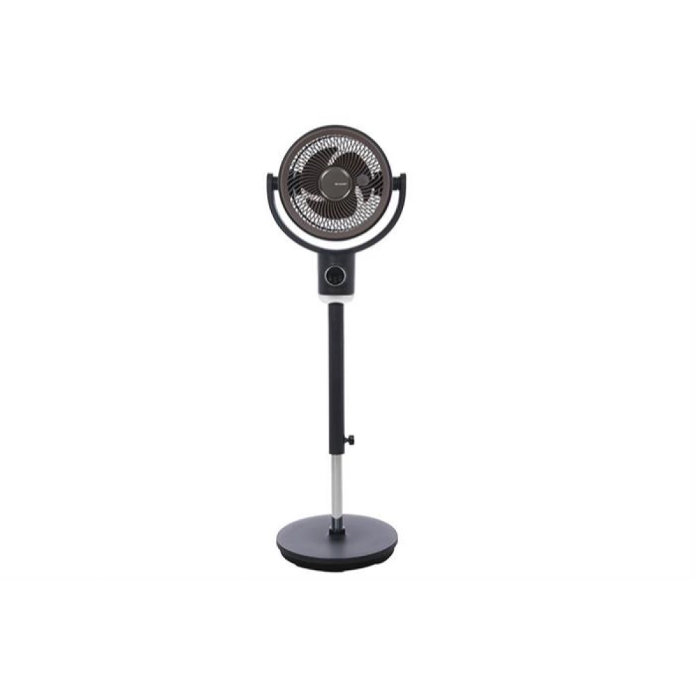 Quạt tuần hoàn Sharp PJ-CD433V-H Màu Đen Xám 20W Cảm Ứng Có Khay Chứa Tinh Dầu