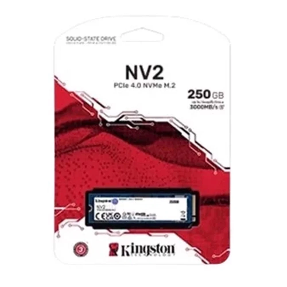 Ổ Cứng SSD 250GB Kingston NV2 | PCIe Gen4, M.2 NVMe, SNV2S/250G