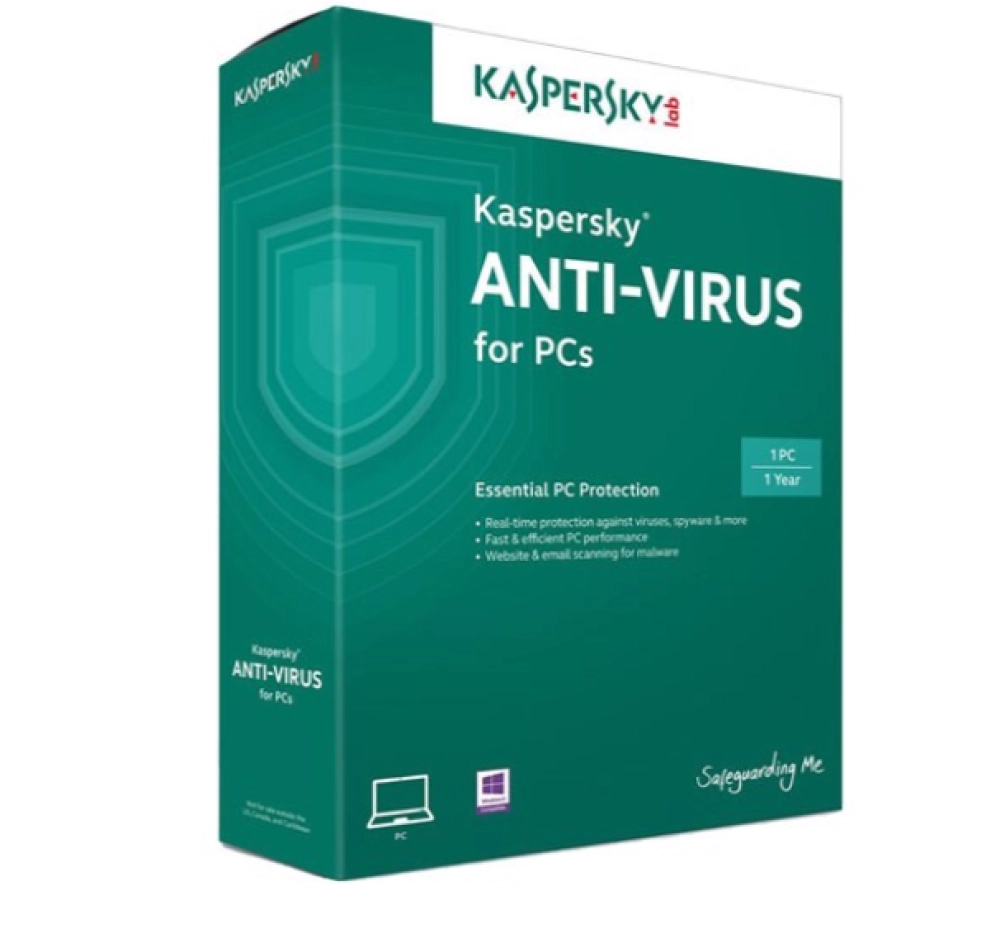 Phần Mềm Diệt Virus Kaspersky Anti-Virus 1PC/12TH Box