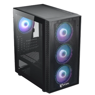 Thùng máy Case Jetek Game X4 (Tặng 3 Fan RGB)