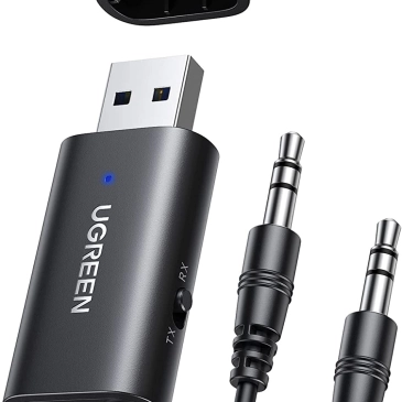 Bộ Thu - Phát Bluetooth không dây USB tích hợp Micrô 3.5mm Ugreen 60300