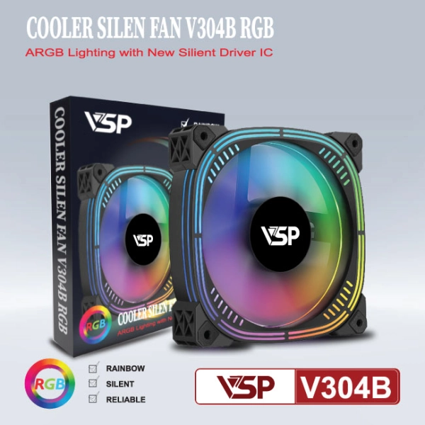 Fan Case VSP V304B LED ARGB 12cm