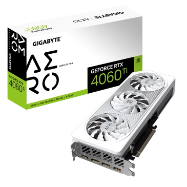Card màn hình VGA Gigabyte GeForce RTX 4060 Ti AERO OC 16GB