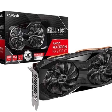 VGA ASRock Radeon RX 6700XT 12GB GDDR6 Challenger D OC (RX 6700XT CLD 12GBO)