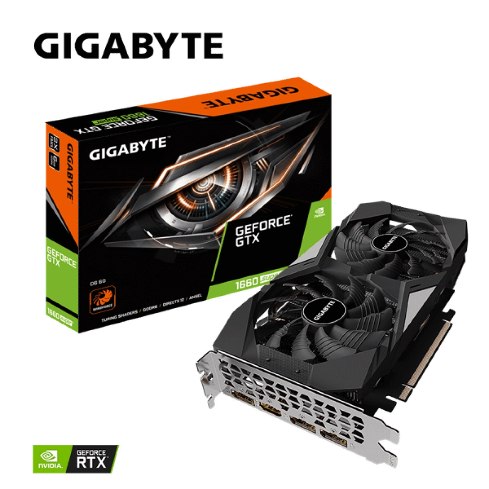 Card màn hình GIGABYTE GeForce GTX 1660 Super D6 6G