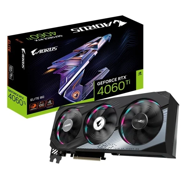 Card màn hình GIGABYTE AORUS GeForce RTX 4060 Ti ELITE 8G