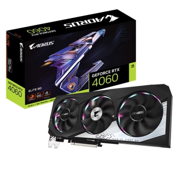 Card màn hình VGA Gigabyte AORUS GeForce RTX 4060 ELITE 8GB