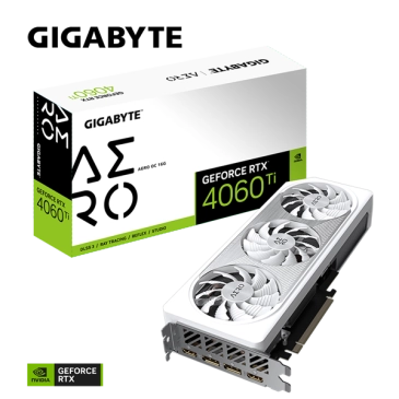 Card màn hình GIGABYTE GeForce RTX 4060 Ti AERO OC 16G
