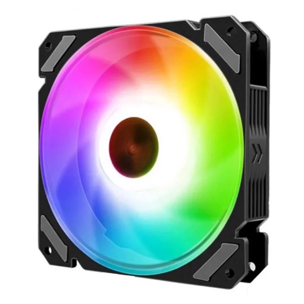 Fan Case Coolmoon Y2 Led RGB | Bộ 5 fan, kèm sẵn HUB + Remote, Trắng – Đen