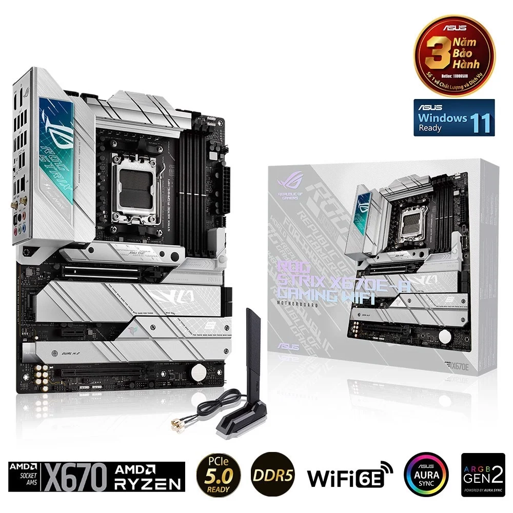 Mainboard Asus ROG Strix X670E-A Gaming Wifi DDR5