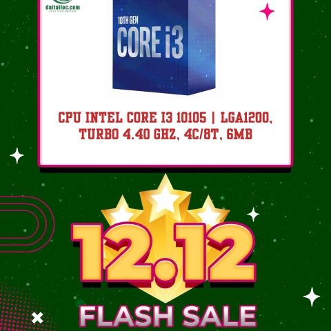 CPU Intel Core I3 10105 | LGA1200, Turbo 4.40 GHz, 4C/8T, 6MB