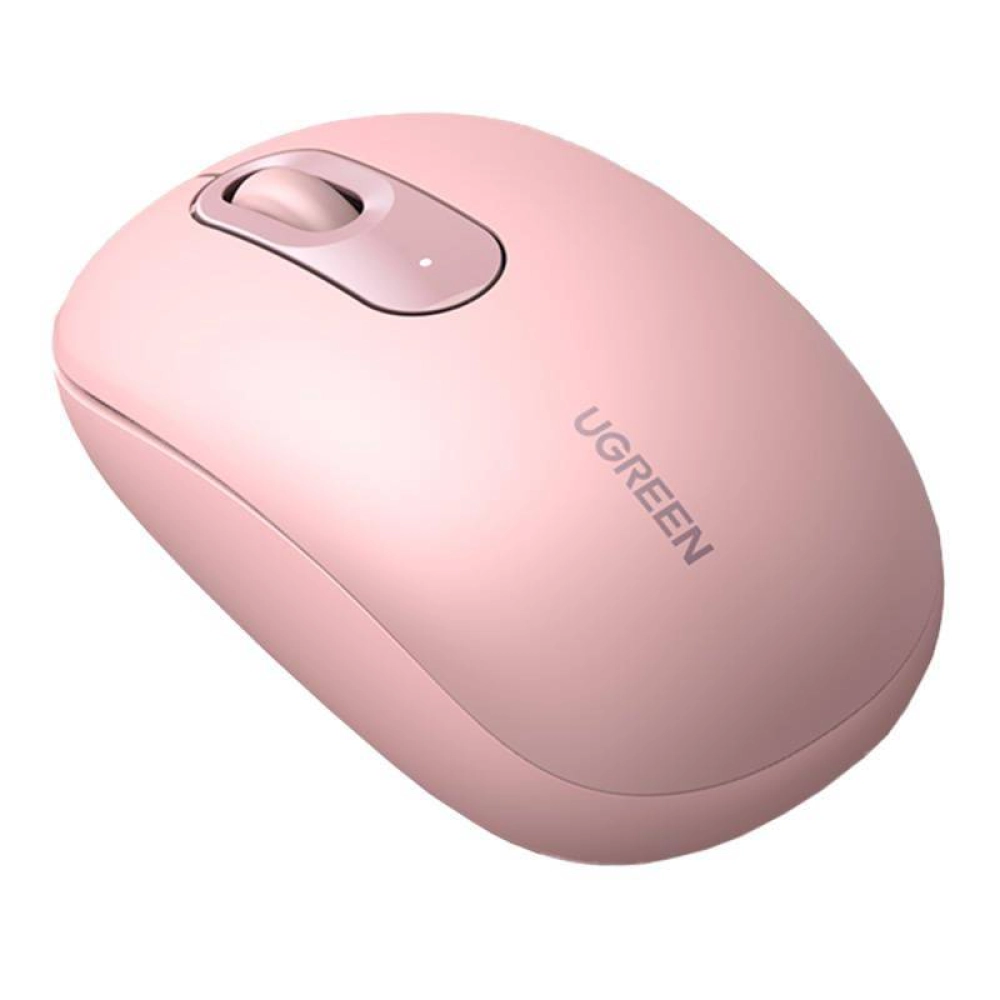 Chuột không dây 2.4G SILENT 2400DPI Ugreen 90686 cao cấp (Pink)