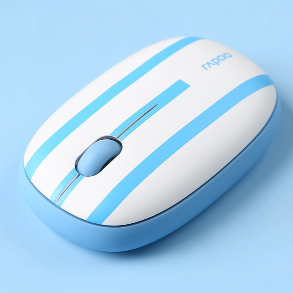 Chuột Rapoo M650 Silent (White Blue) Argentina