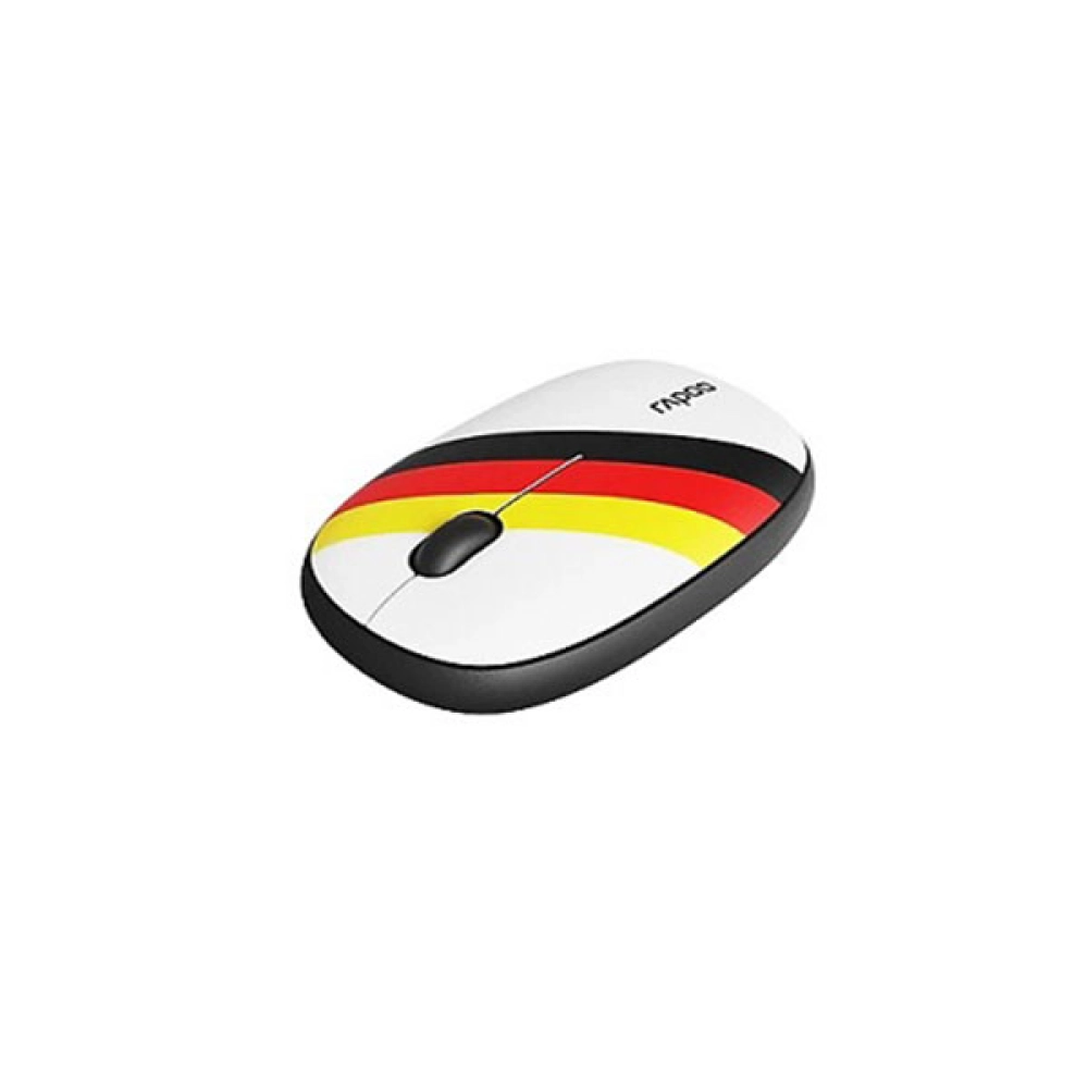 Chuột Rapoo M650 Silent (White Yellow Red) Germany