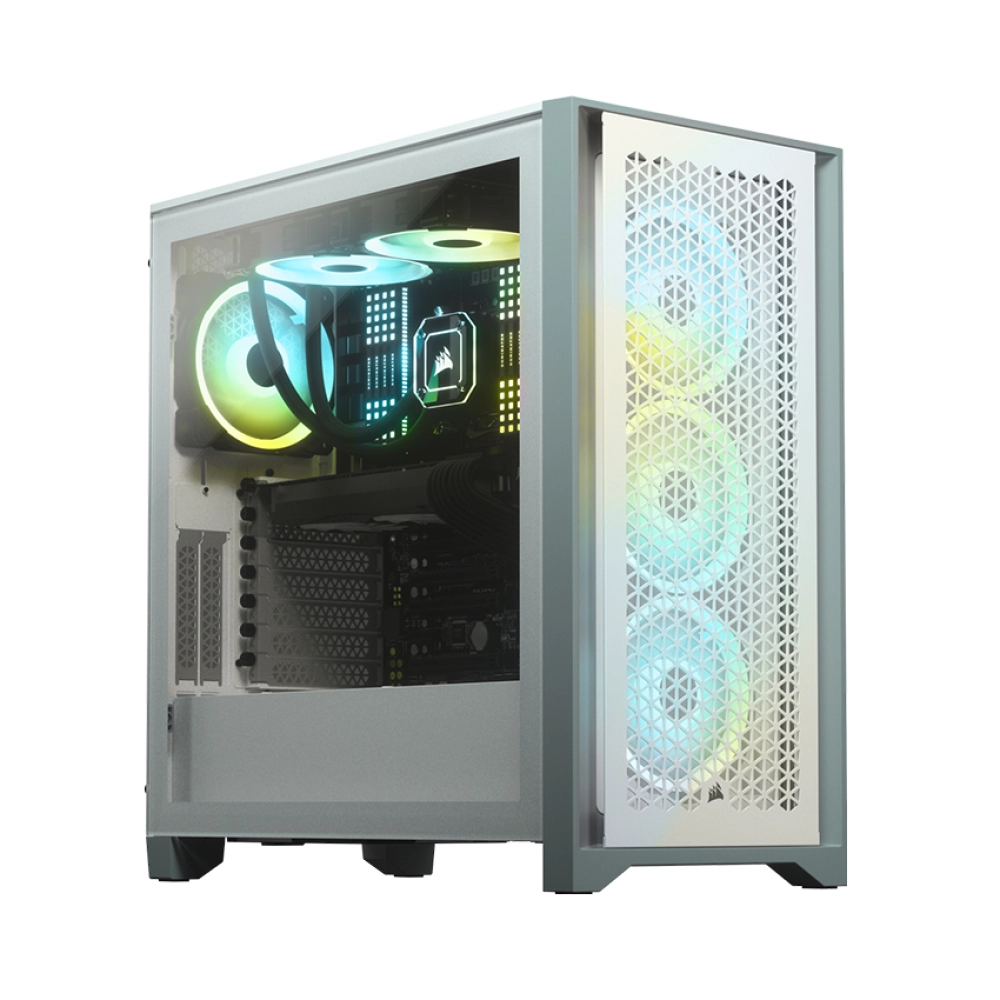 Case Corsair 4000D Airflow TG White (CC-9011201-WW)