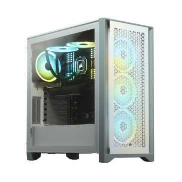 Case Corsair 4000D Airflow TG White (CC-9011201-WW)