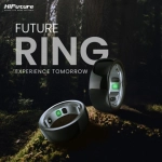 Nhẫn thông minh theo dõi Sức khỏe, Vận động và Giấc ngủ FutureRing (HiFuture Smart Ring, Nano Ceramic, 5ATM Waterproof)