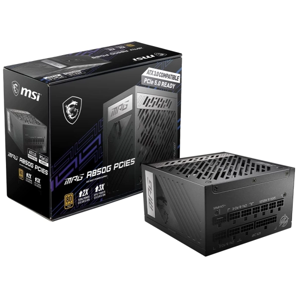 Nguồn máy tính 850W MSI MPG A850G PCIE 5.0