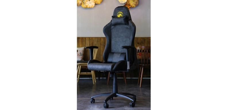 Ghế Gamer E-Dra Midtnight Gaming Chair Black/Gray (EGB025) trang bị trụ thuỷ lực class 4 với tải trọng cao