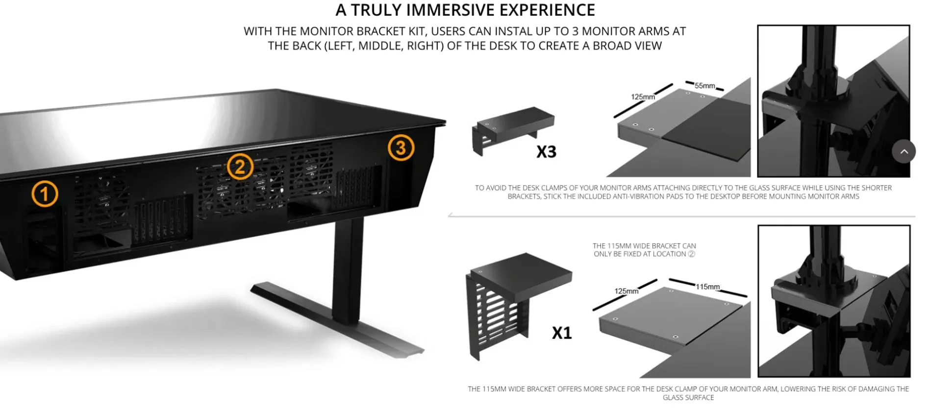 Bàn Gaming Desk Lian-Li DK-05FX giới thiệu  6