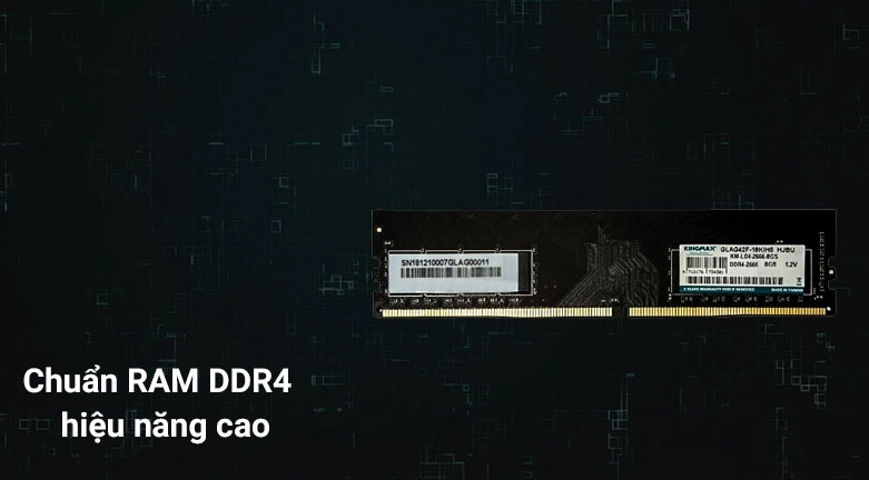 RAM desktop KINGMAX (1x8GB) DDR4 | Hiệu năng cao