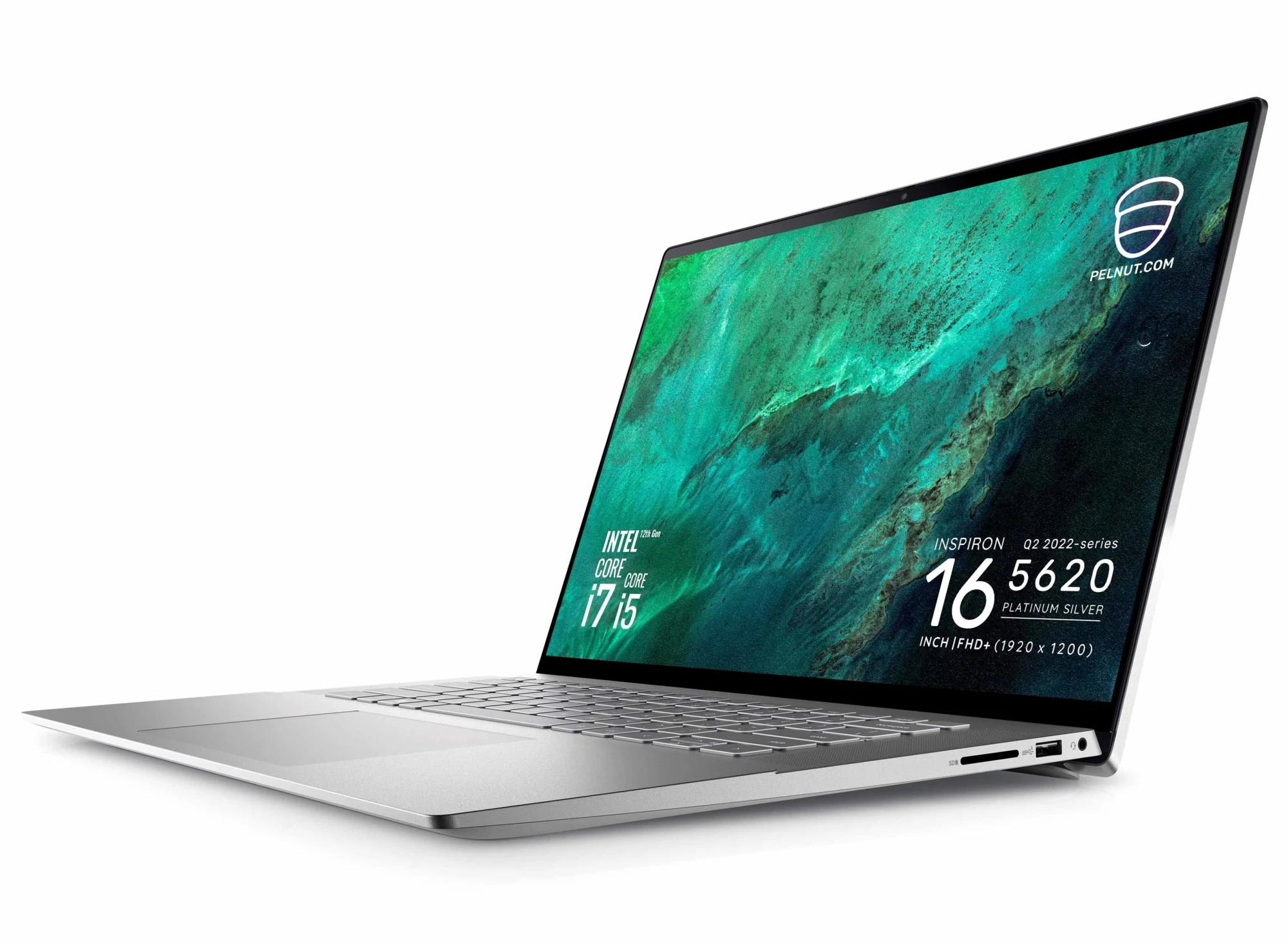 Laptop Văn Phòng Dell ins 5620 Core i5-1240P 16G SSD512 VGa intel Màn 16.0FHD Win 11-Vỏ Nhôm Màu Bạc (ĐANG VỀ)